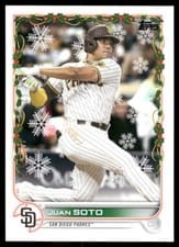 2022 Topps Holiday Juan Soto #HW55 card