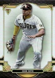 2022 Topps Triple Threads Base Set Juan Soto #12 card