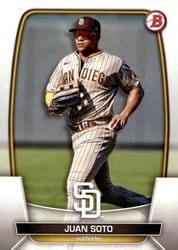 2023 Bowman Base Set Juan Soto #52 card