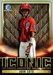 2023 Bowman Chrome Iconic Juan Soto #BI-14 card