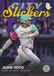 2023 Topps Big League City Slickers Juan Soto #CS-17 card