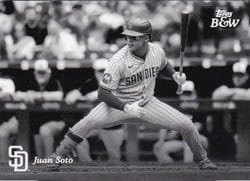 2023 Topps Black & White Base Set Juan Soto #54 card