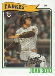 2023 Topps Brooklyn Collection Base Set Juan Soto #20 card