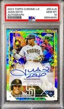 2023 Topps Chrome Logofractor Edition Autographs Juan Soto #RCA-JS card