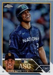 2023 Topps Chrome Update 2023 All-Star Game Juan Soto #ASGC-3 card