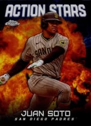 2023 Topps Chrome Update Action Stars Juan Soto #ASC-19 card