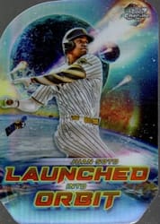 2023 Topps Cosmic Chrome Launched into Orbit Juan Soto #LIO-3 card