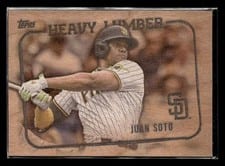 2023 Topps Heavy Lumber Juan Soto #HL-3 card