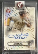 2023 Topps Pristine Autographs Juan Soto #PA-JSO card