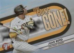 2023 Topps Pristine Going, Going Gone Juan Soto #GGG-25 card