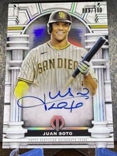 2023 Topps Tribute Olympus Autographs Juan Soto #OA-JS card