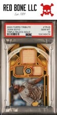 2023 Topps Tribute Triple Relics Juan Soto #TR-JS card