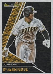 2023 Topps Update Black Gold Juan Soto #BG-24 card