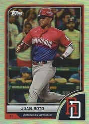 2023 Topps World Baseball Classic Base Set Juan Soto #11 card