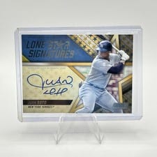 2024 Stadium Club Lone Star Signatures Juan Soto #LSS-JS card