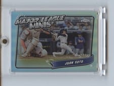 2024 Topps Chrome Update Major League Minis Juan Soto #MM-2 card