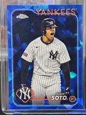 2024 Topps Chrome Update Sapphire Edition Base Set Juan Soto #USCS1 card