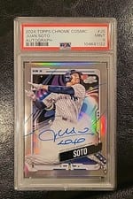 2024 Topps Cosmic Chrome Autographs Juan Soto #CCA-JS card