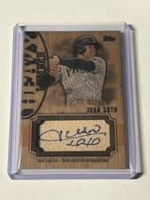 2024 Topps Heavy Lumber Autograph Relic Juan Soto #HLA-JS card