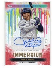 2024 Topps Inception Immersion Autographs Juan Soto #IA-JS card