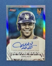 2025 Bowman's Best Bowman Showpieces Autographs Juan Soto #BSA-JS card