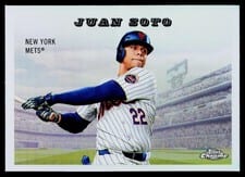 2025 Topps Chrome Platinum 1955 Topps Rails & Sails Juan Soto #55RS-1 card