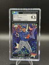 2025 Topps Cosmic Chrome StarFractor Juan Soto #SF-17 card