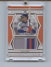 2025 Topps Definitive Collection Jumbo Relic Collection Juan Soto #DJRC-JS card