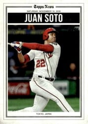 2025 Topps History of Japanese Baseball Juan Soto #HB-3 card