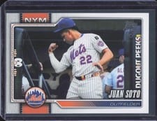2026 Topps Dugout Peeks Juan Soto #242 card