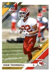 2019 Donruss Base Set Juan Thornhill #280 card