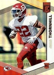 2019 Donruss Elite Base Set Juan Thornhill #191 card