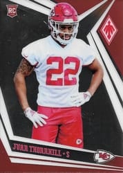 2019 Panini Phoenix Base Set Juan Thornhill #186 card