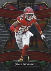 2019 Panini Select Base Set Juan Thornhill #68 card