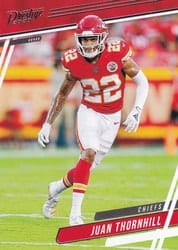 2020 Panini Prestige Base Set Juan Thornhill #59 card