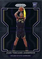 2021-22 Panini Prizm Base Set Juan Toscano-Anderson #295 card