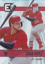 2022 Panini Chronicles Essentials Juan Yepez #7 card