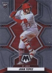 2022 Panini Mosaic Base Set Juan Yepez #261 card