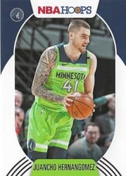 2020-21 Hoops Base Set Juancho Hernangomez #16 card
