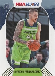 2020-21 Hoops Winter Base Set Juancho Hernangomez #16 card