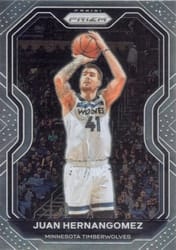 2020-21 Panini Prizm Base Set Juancho Hernangomez #192 card