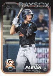 2024 Topps Pro Debut Base Set Jud Fabian #PD-6 card