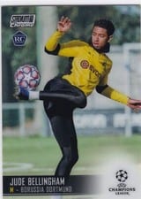 2020 Stadium Club Chrome UEFA Champions League Jude Bellingham #54 card