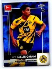 2020 Topps Chrome Bundesliga Sapphire Jude Bellingham #31 card