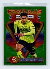 2021 Topps Finest Bundesliga Jude Bellingham Green #43 card
