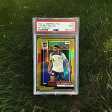 2022 Panini Donruss Jude Bellingham Optic Gold #29 card