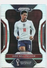 2022 Panini Prizm World Cup Jude Bellingham Hyper #90 card