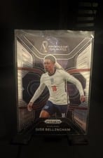 2022 Panini Prizm World Cup Phenomenon Jude Bellingham Silver #20 card
