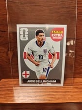 2022 Panini World Cup Qatar Stickers Extra Jude Bellingham Silver card