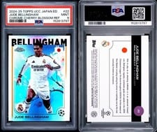 2024 Topps UEFA Jude Bellingham SSP Variation #22 card